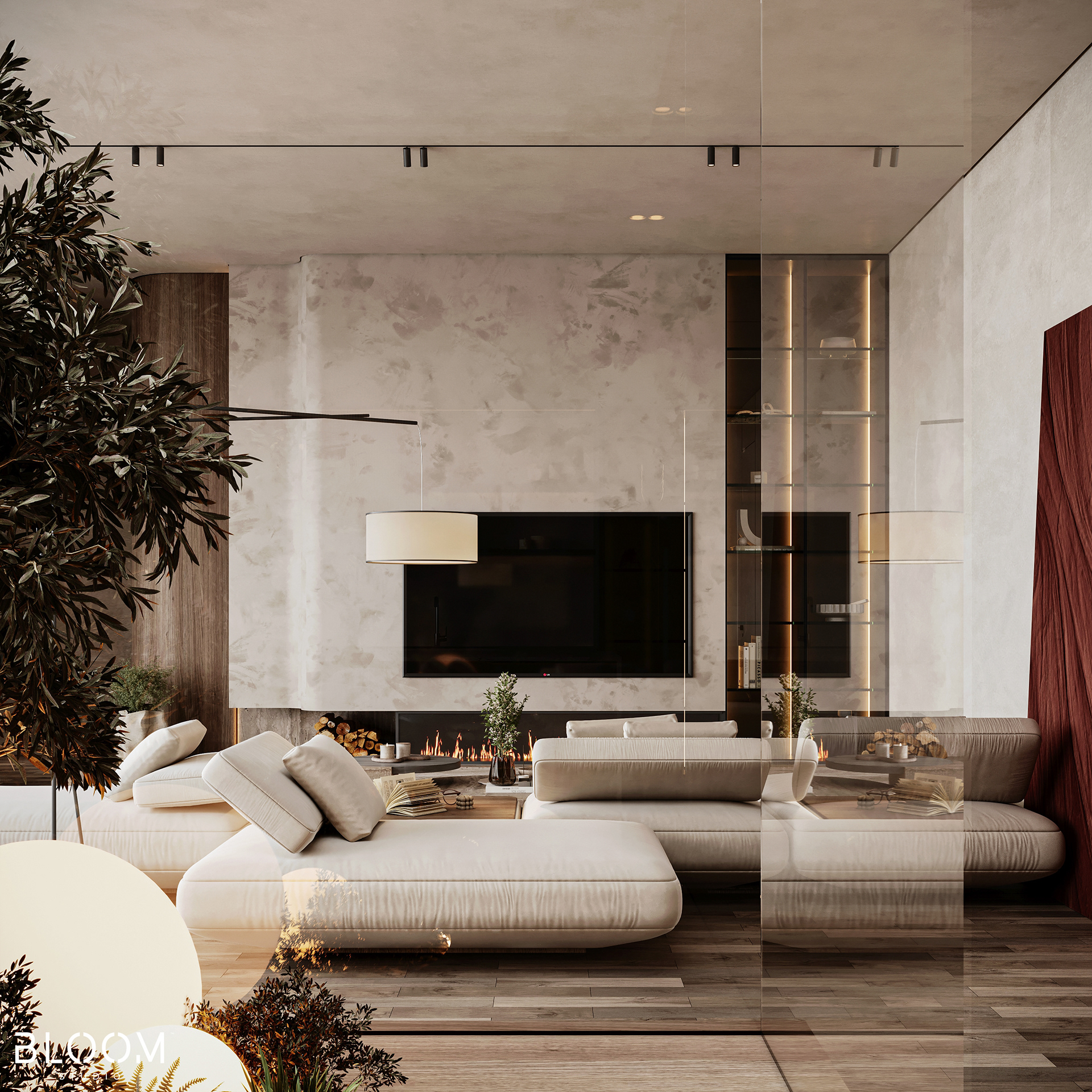 客餐厅丨卡塔尔丨Bloom Studio-10