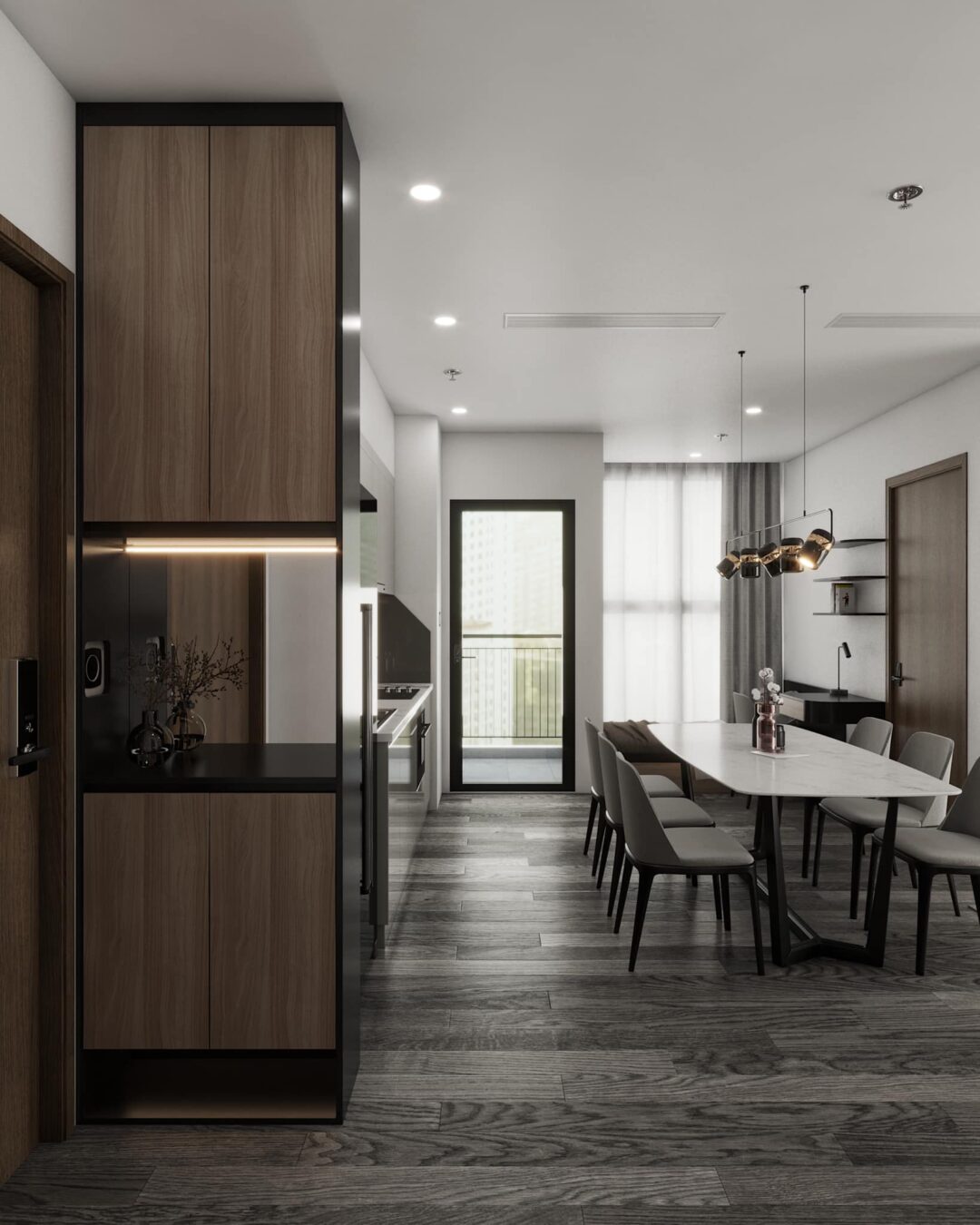 5967. Free Sketchup Apartment Interior Model Download-8