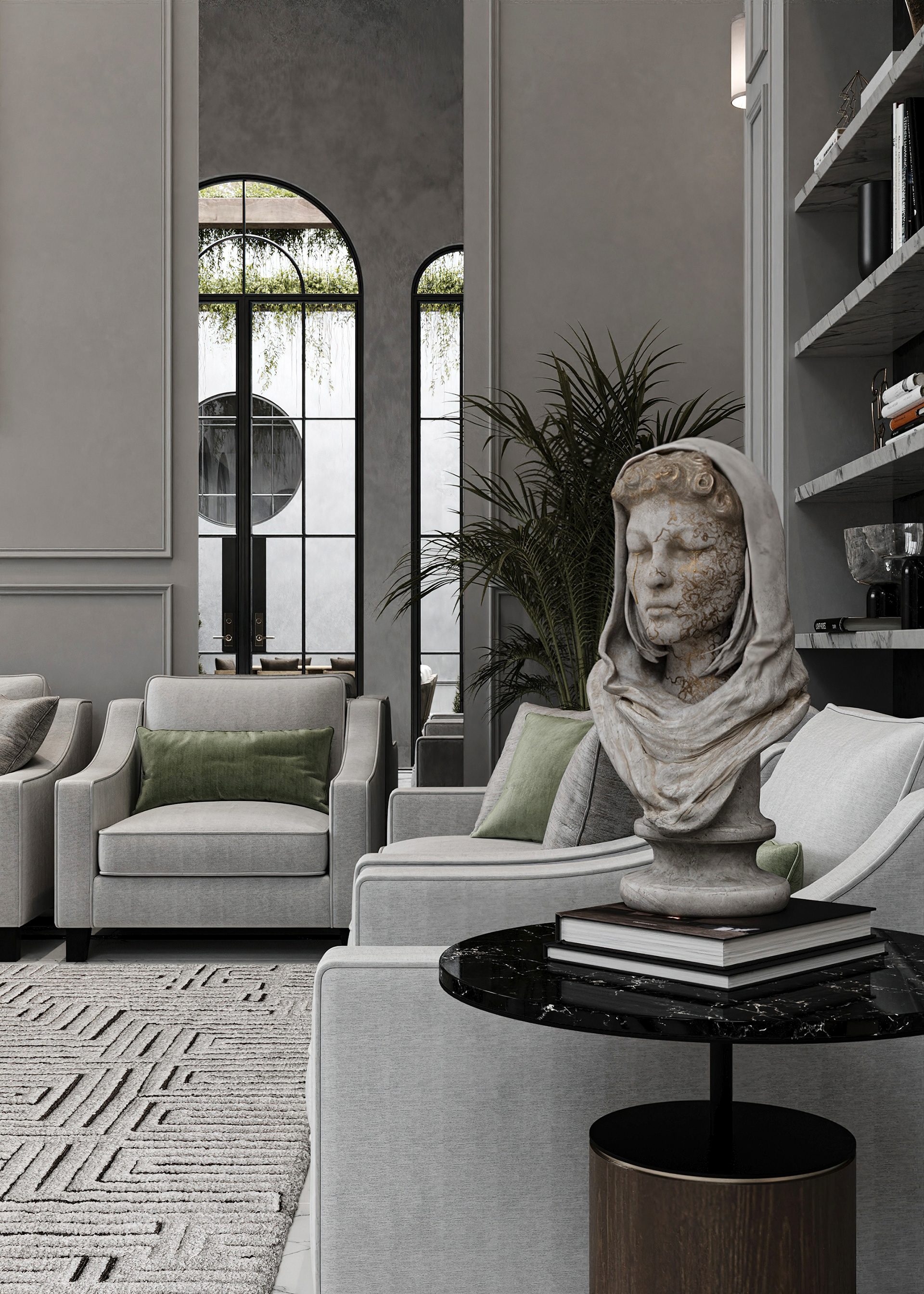 萨赫尔别墅  卡塔尔式优雅丨卡塔尔-7