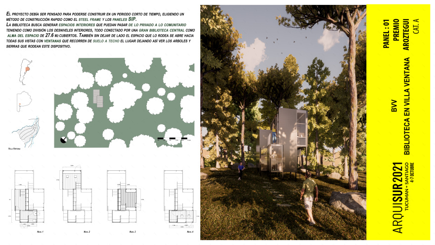EstudioBiblioteca 图书馆设计丨阿根廷布宜诺斯艾利斯丨AyniLab-22