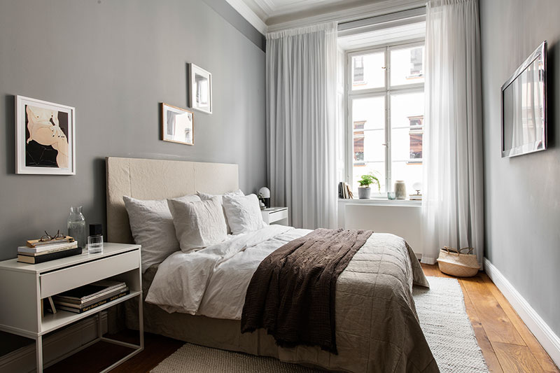 斯德哥尔摩历史古城中的时尚米色公寓-24