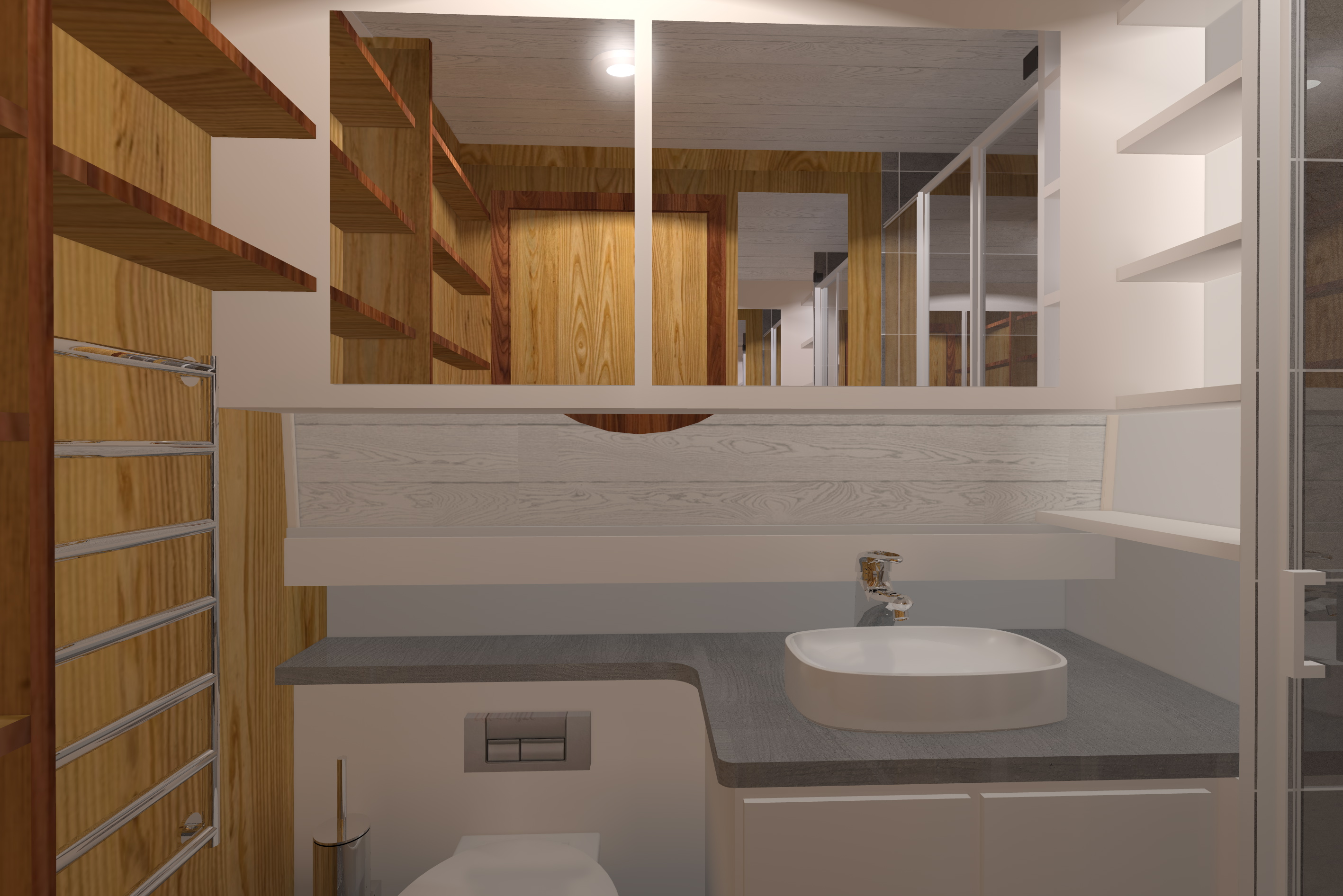 CANAL BOAT TB2 layout VCB-7