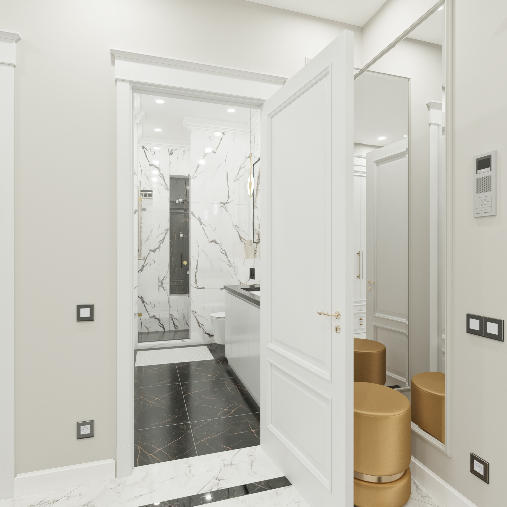 室内设计项目公寓丨乌兹别克斯坦塔什干-20