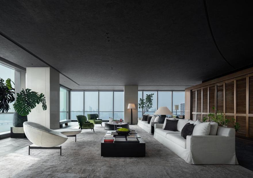 保亿华润万象世界中心会所丨中国杭州丨范可萨设计-11