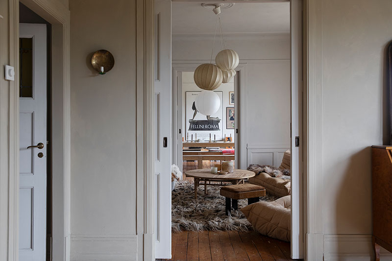 充满艺术气息的瑞典自然风公寓-17