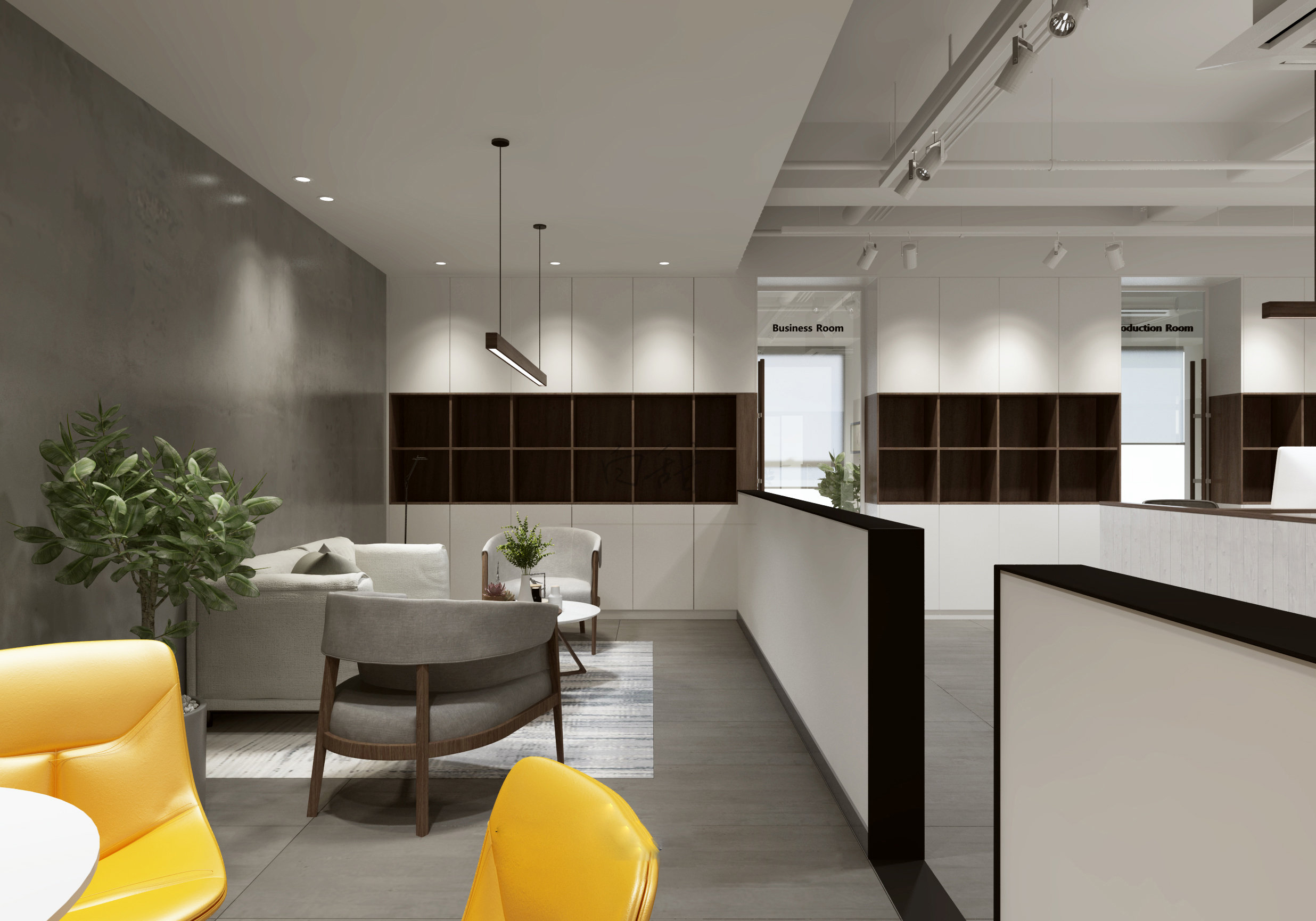 工装/半舍设计丨荣盛时代办公-5