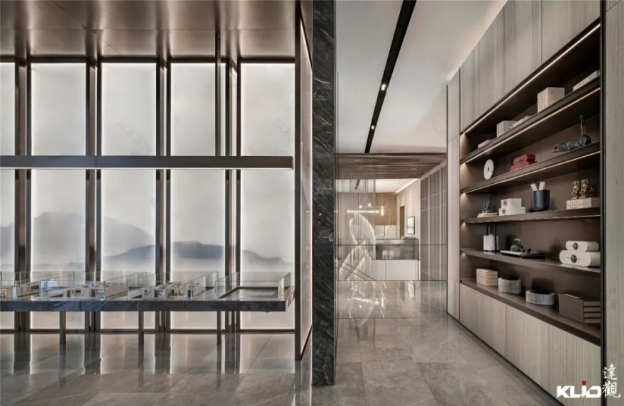 山水洲城间的静谧空间——长沙「麓•印长江」会所设计-73