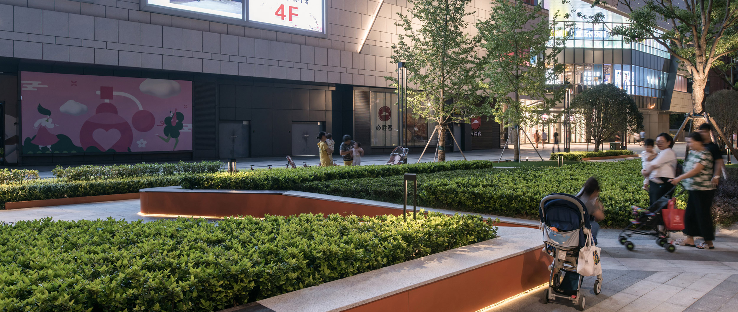 合肥万科森林广场景观-44