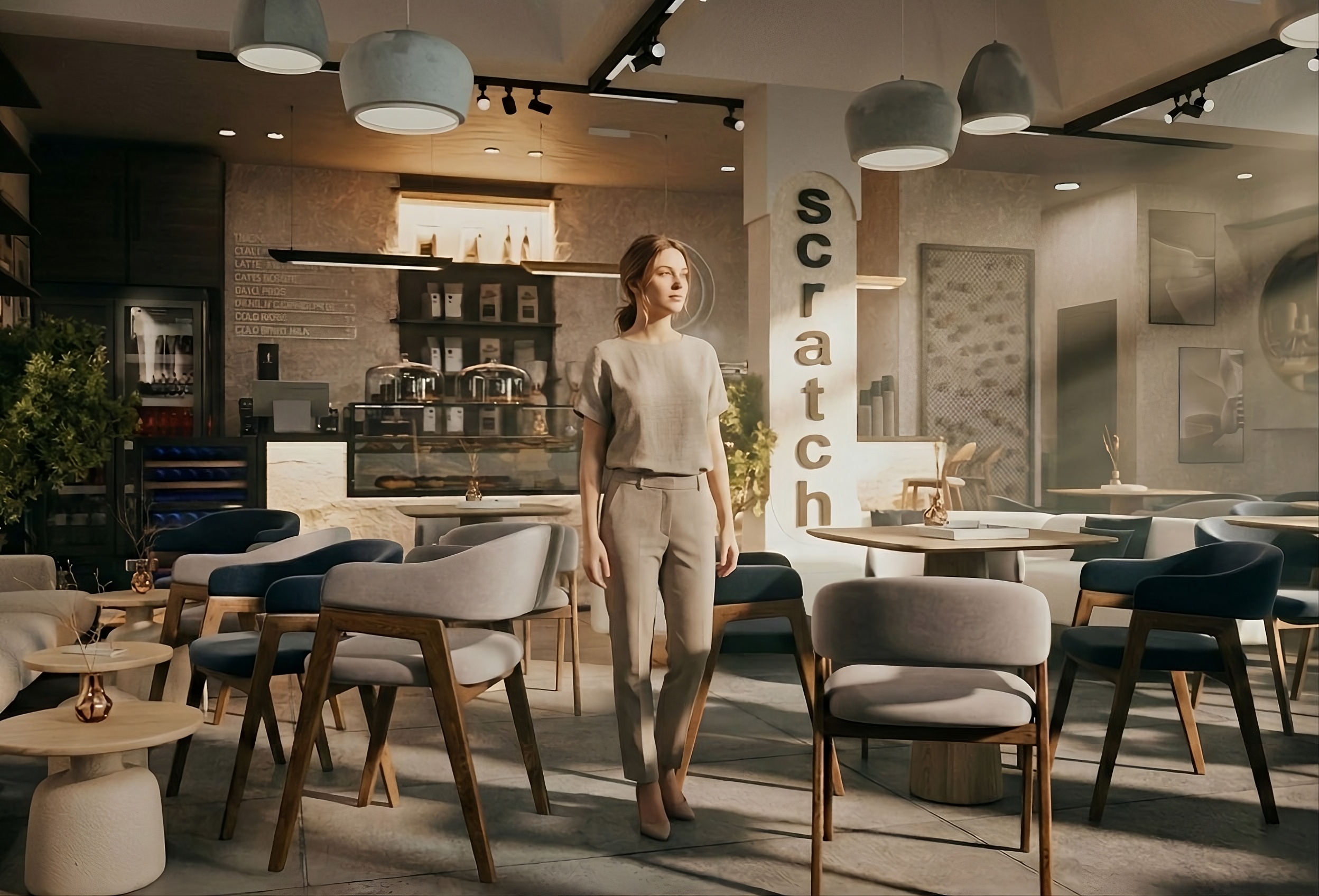 Cafe Design ( Scratch )-5