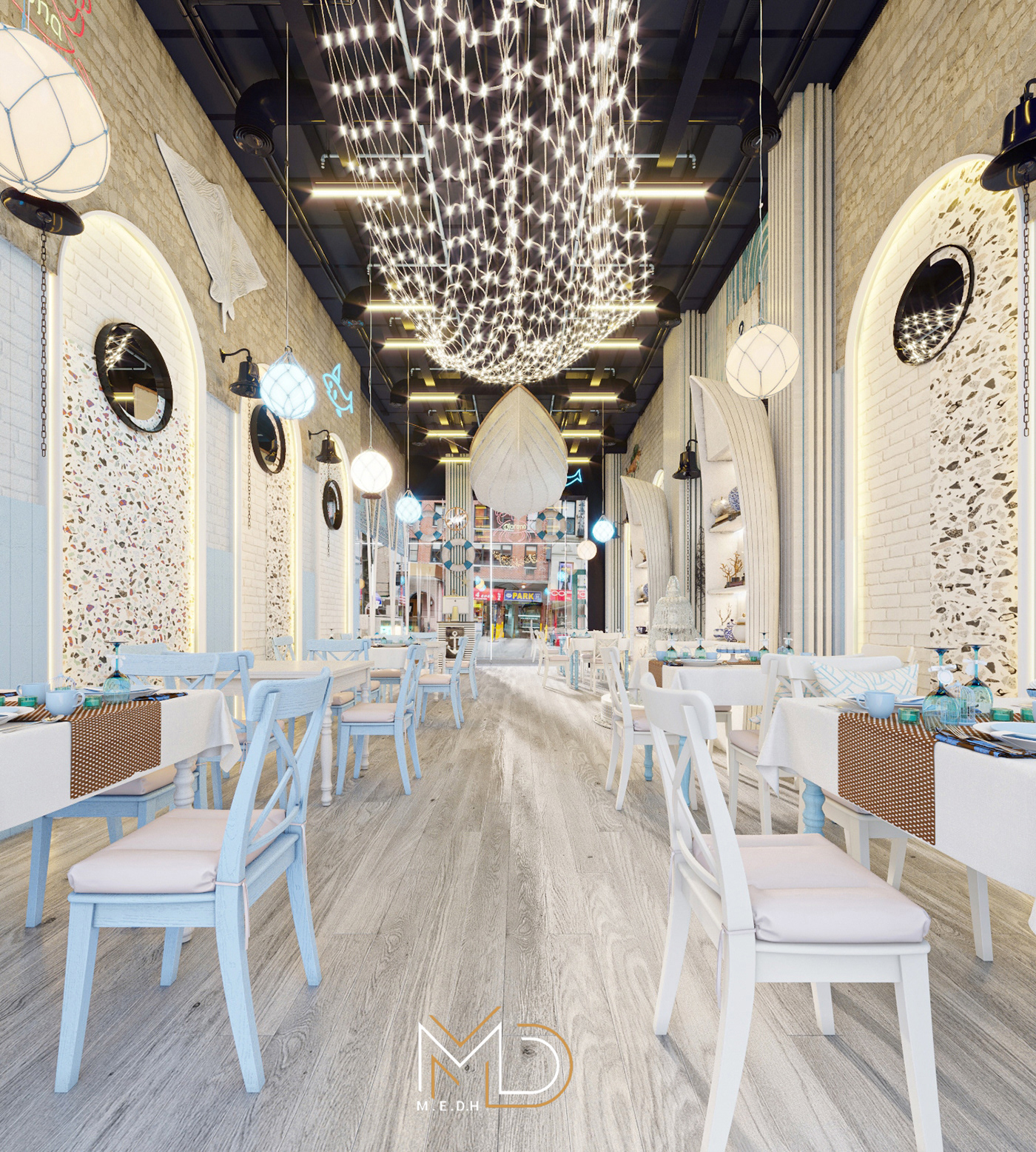 埃及 GRIOUPE 餐厅设计丨Mohamed Ebrahim Design House-13