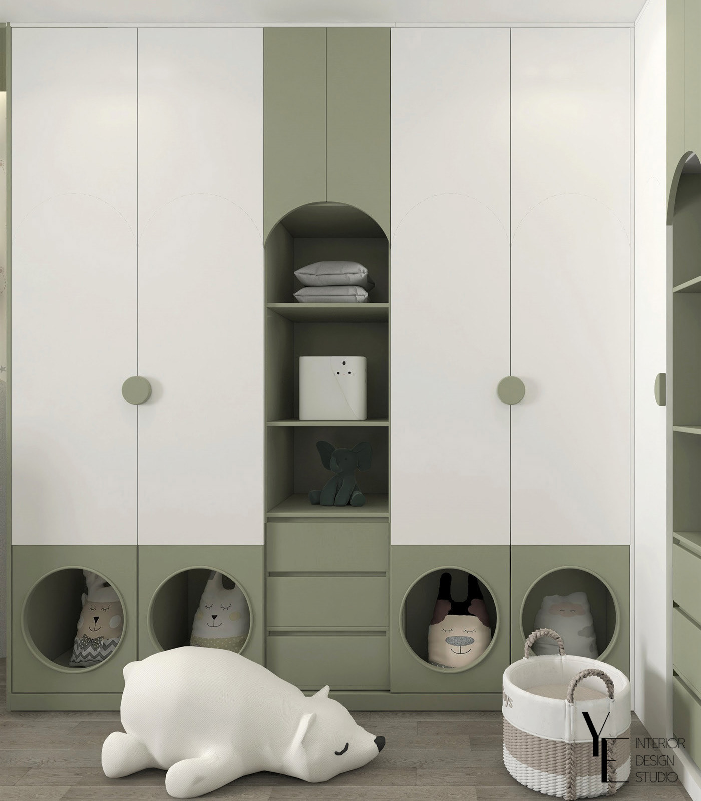 绿色公寓丨突尼斯丨YE INTERIOR-43