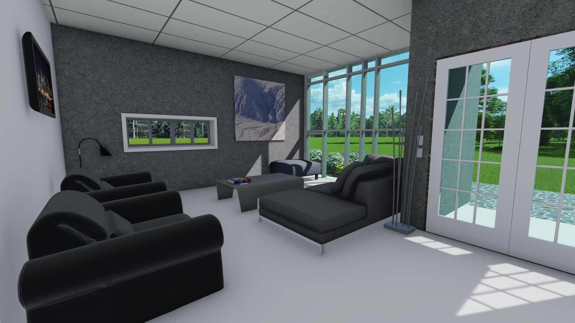 现代中式别墅设计-11