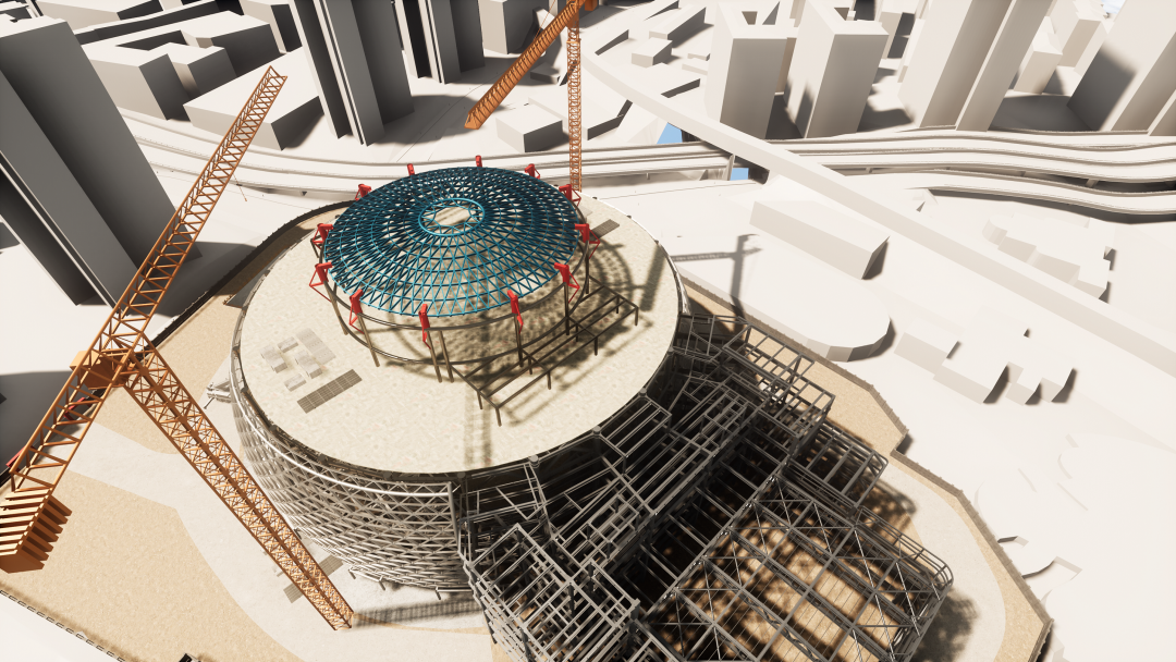 城市核心区空间再造、功能提升！上海建工承建的上海国际体操中心改造工程有新进展-44