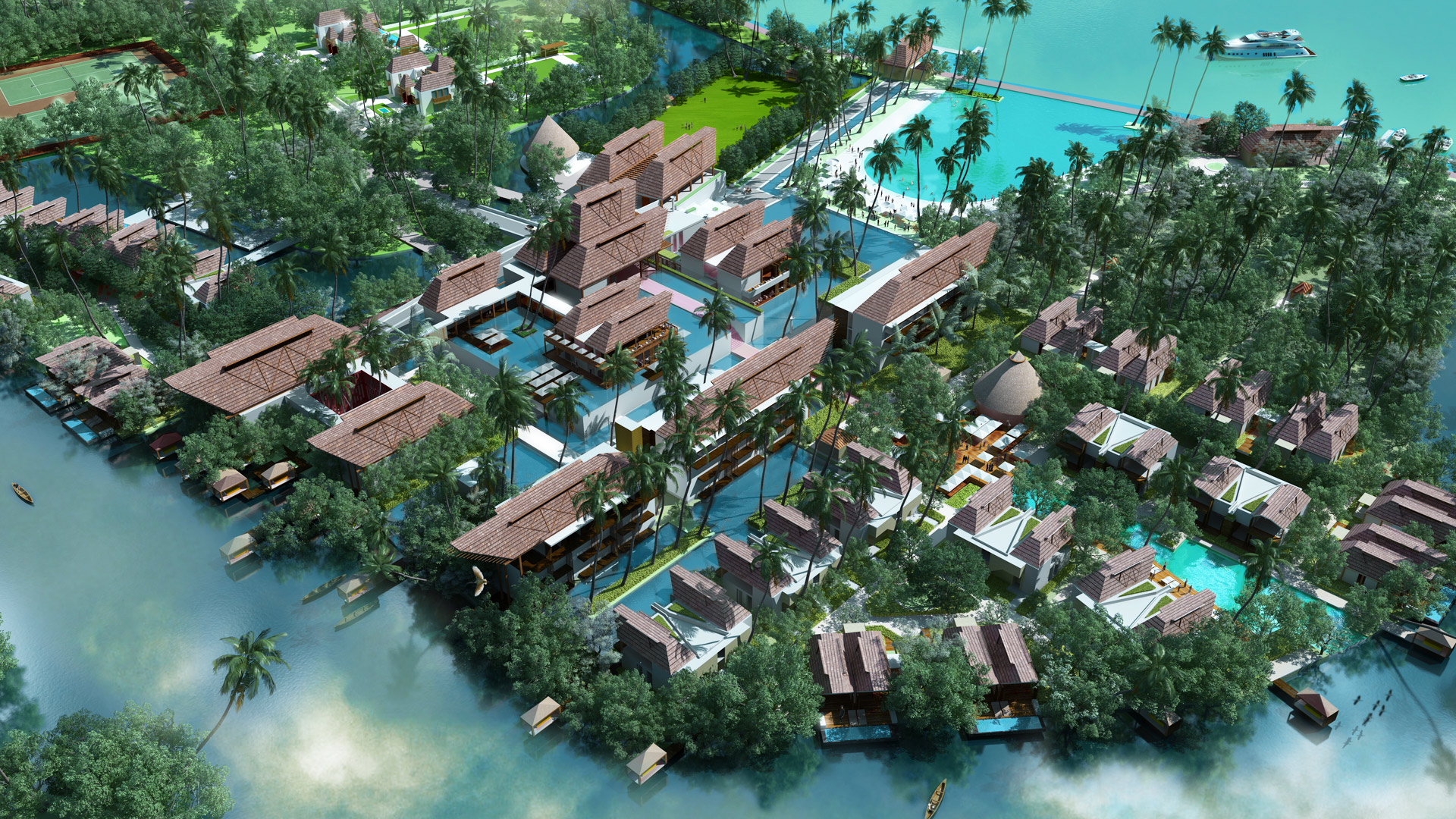 海岛度假村·地图设计丨印度-27