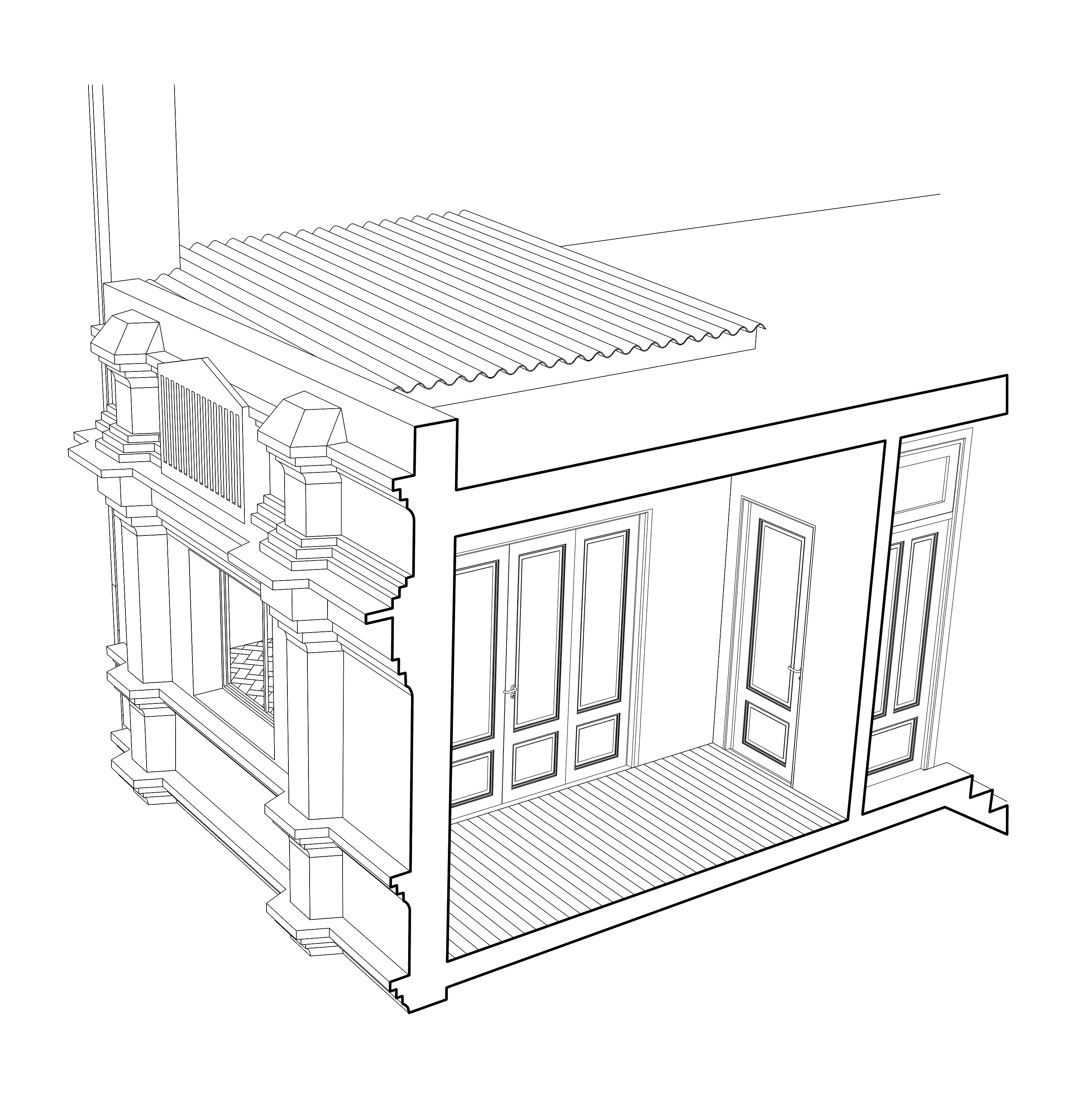 Hoek 公寓改造项目丨阿根廷拉普拉塔丨Estudio Linea-35