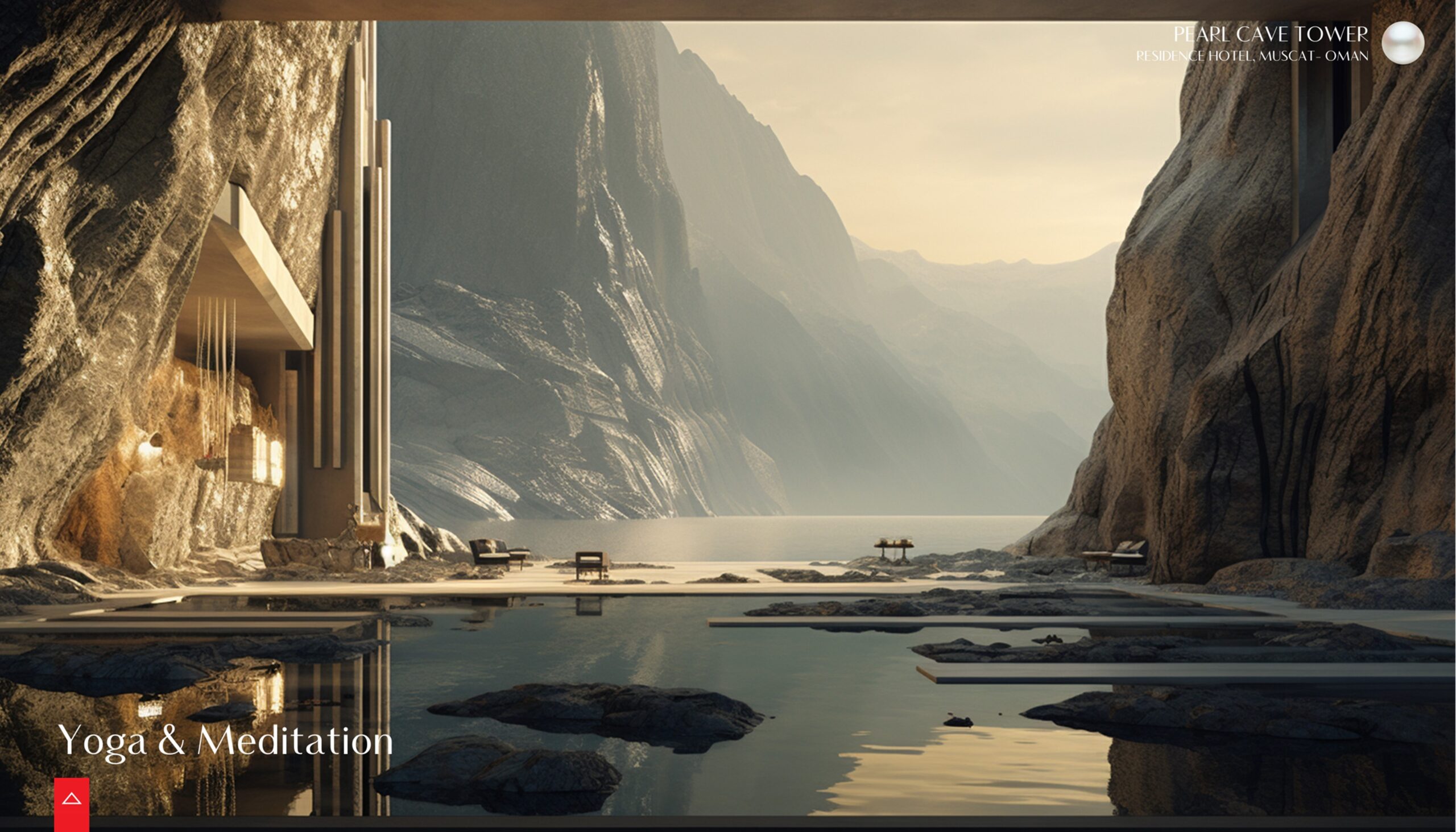 Pearl Cave Tower(珍珠洞穴塔)丨阿曼丨CUBE Consultants-23