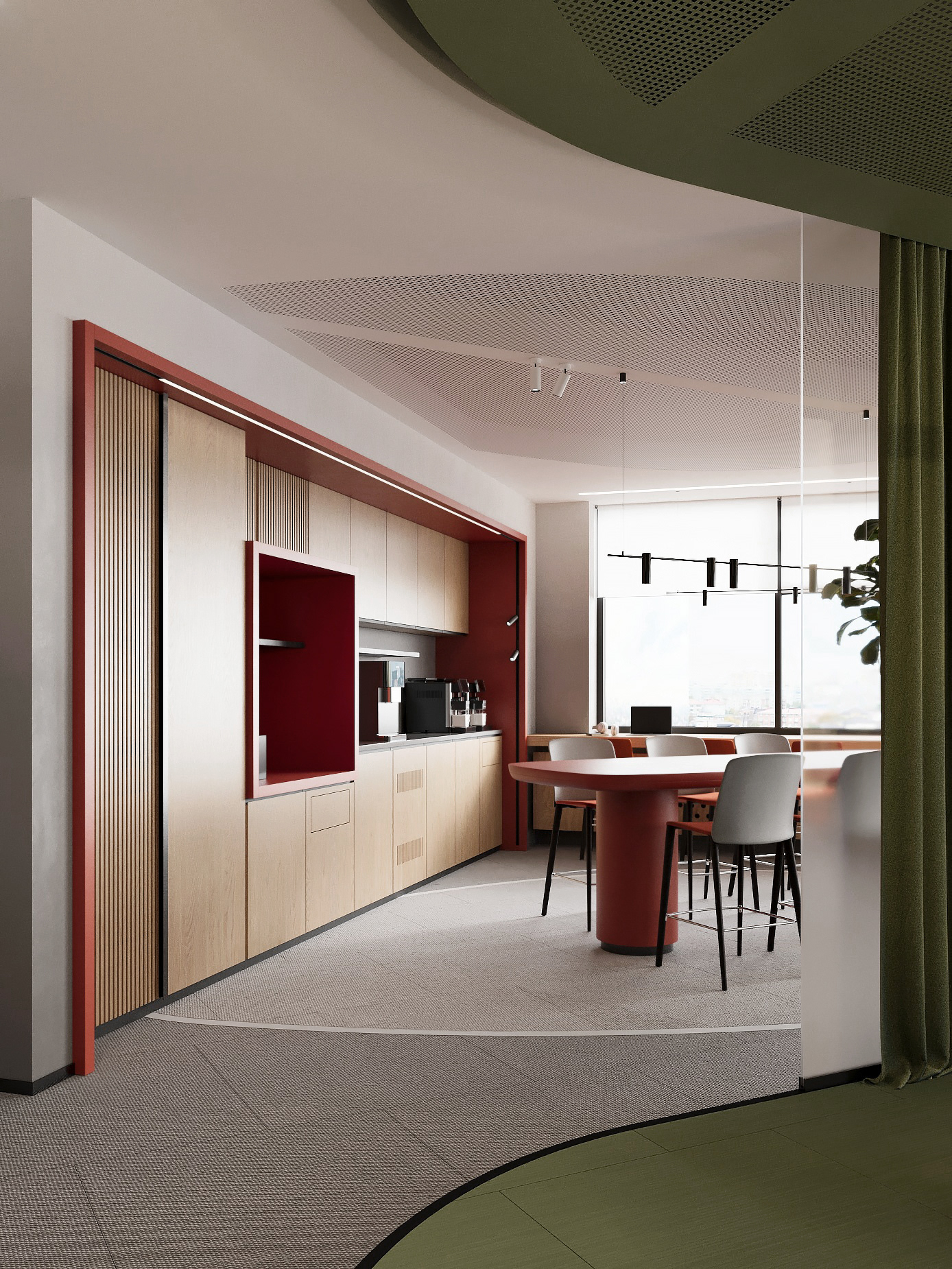 IT 公司多功能办公空间设计项目丨俄罗斯圣彼得堡丨Архитектурное бюро ZARYA-23