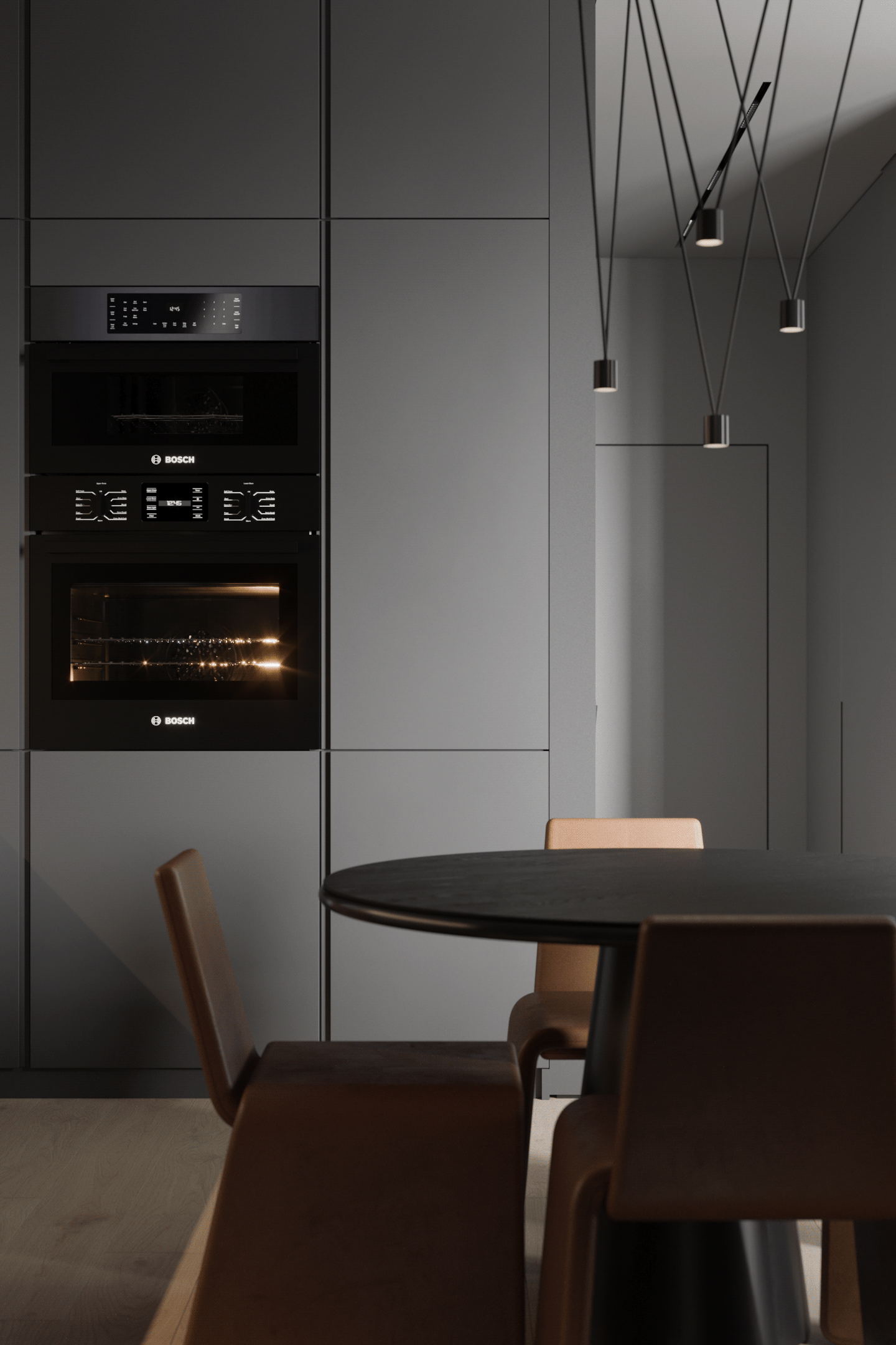 高级灰色系小空间公寓-14