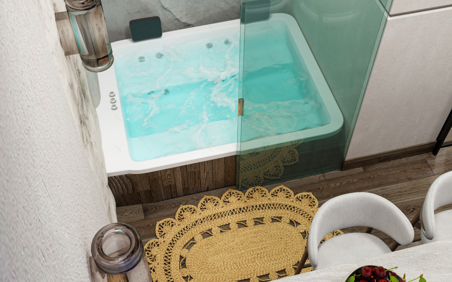 沙特阿拉伯的侘寂风公寓设计丨沙特阿拉伯丨Alaa Arafa-40