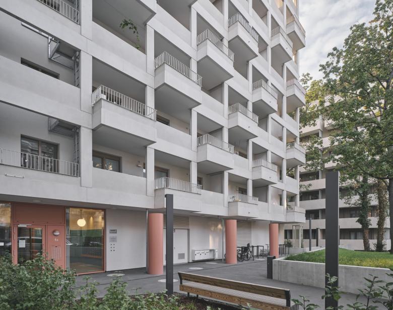 罗莎莉住房建设莱瑟大街丨奥地利-33