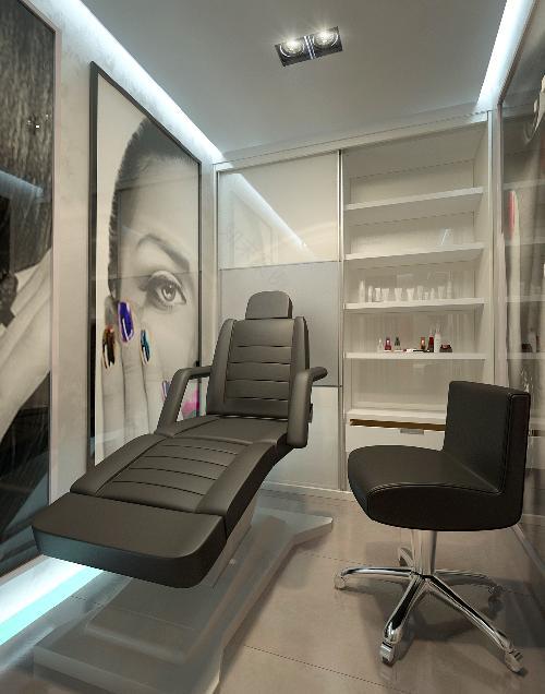 50平米美容沙龙设计项目(现代风格 莫斯科)丨俄罗斯莫斯科-18