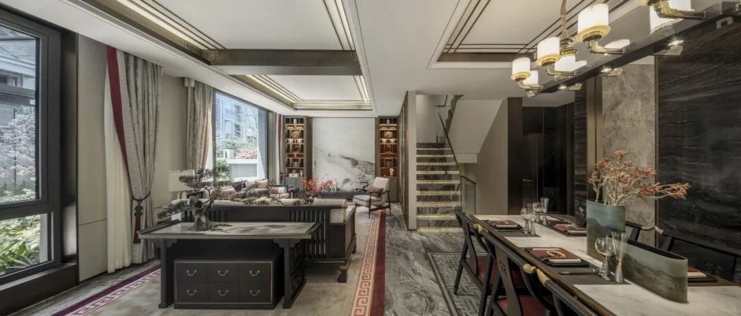 盛唐诗意,现代中式住宅设计丨中国宁波丨一然设计（上海,北京,深圳,沈阳）-64