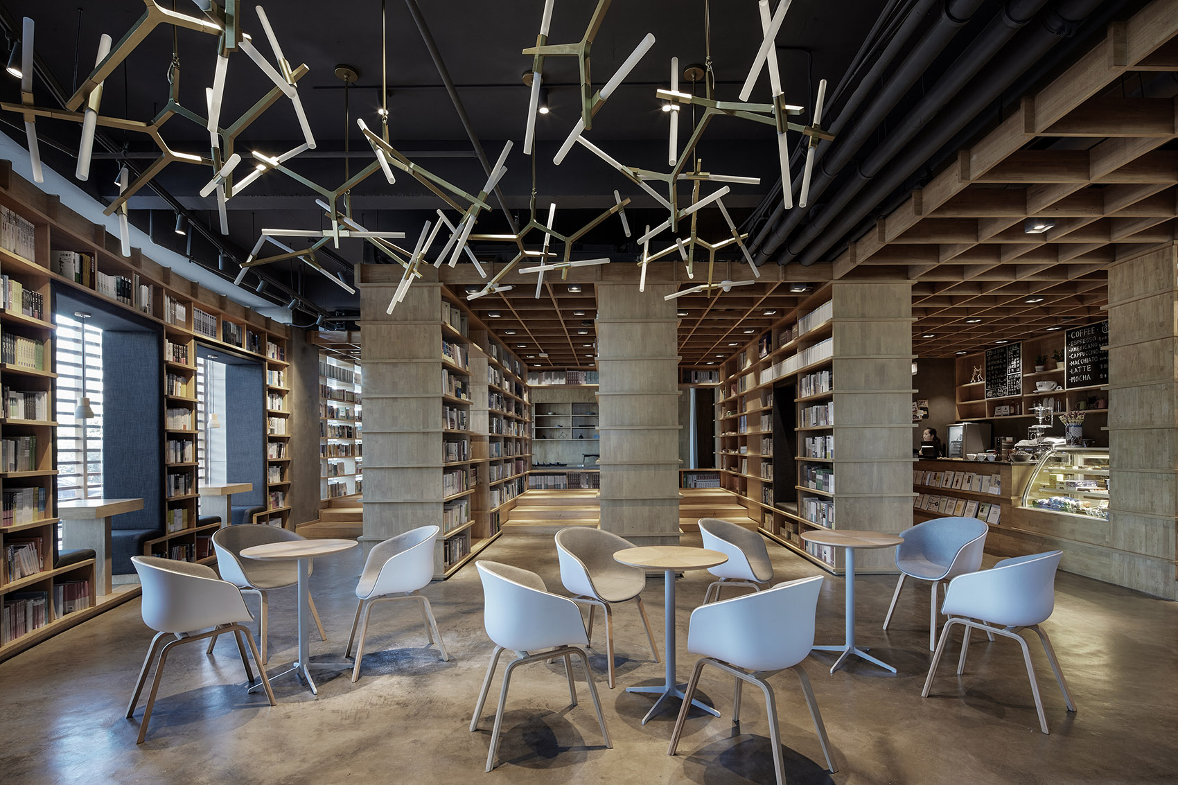 城市中的一缕新鲜空气 & 保定新华书店/ 风合睦晨空间设计-21