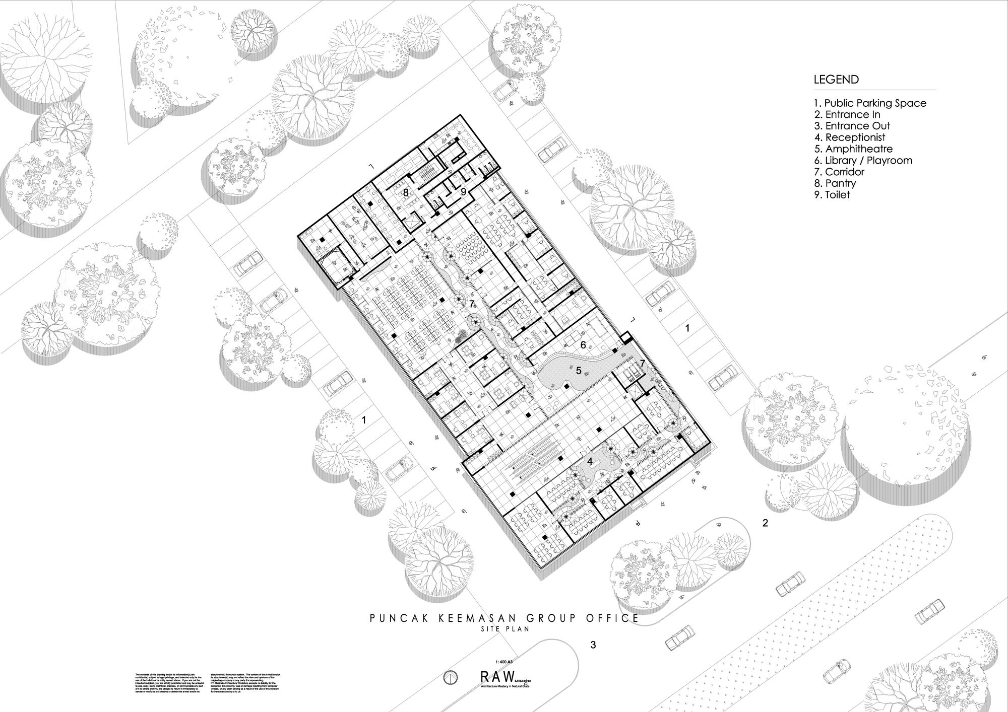 印尼 Parabolic Plywood Office 的生态创意空间-50