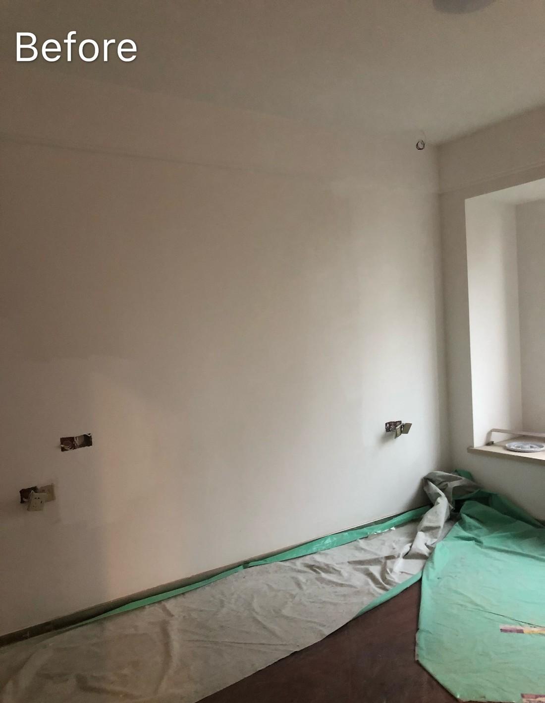 合肥容与设计丨平层丨让北欧复古风来拯救传统中国风精装房-20