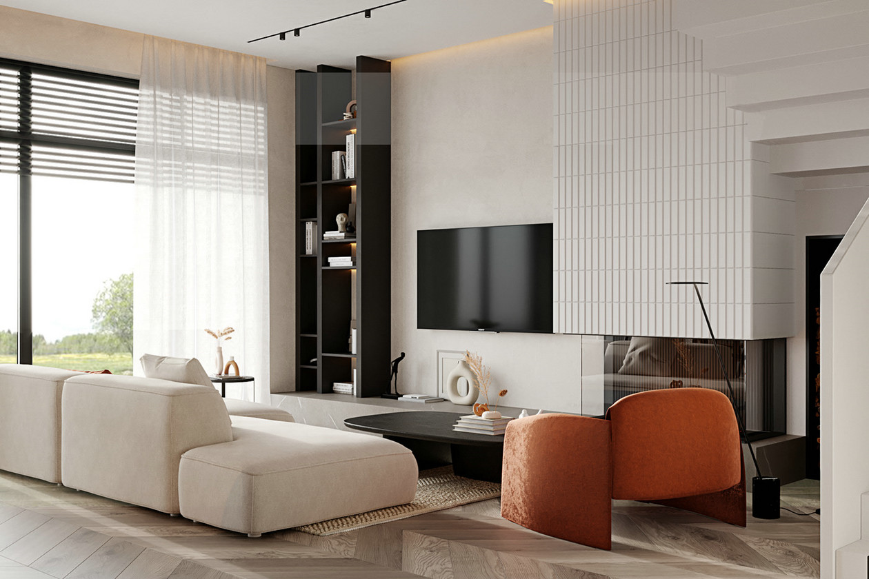 200㎡原木风住宅设计-4