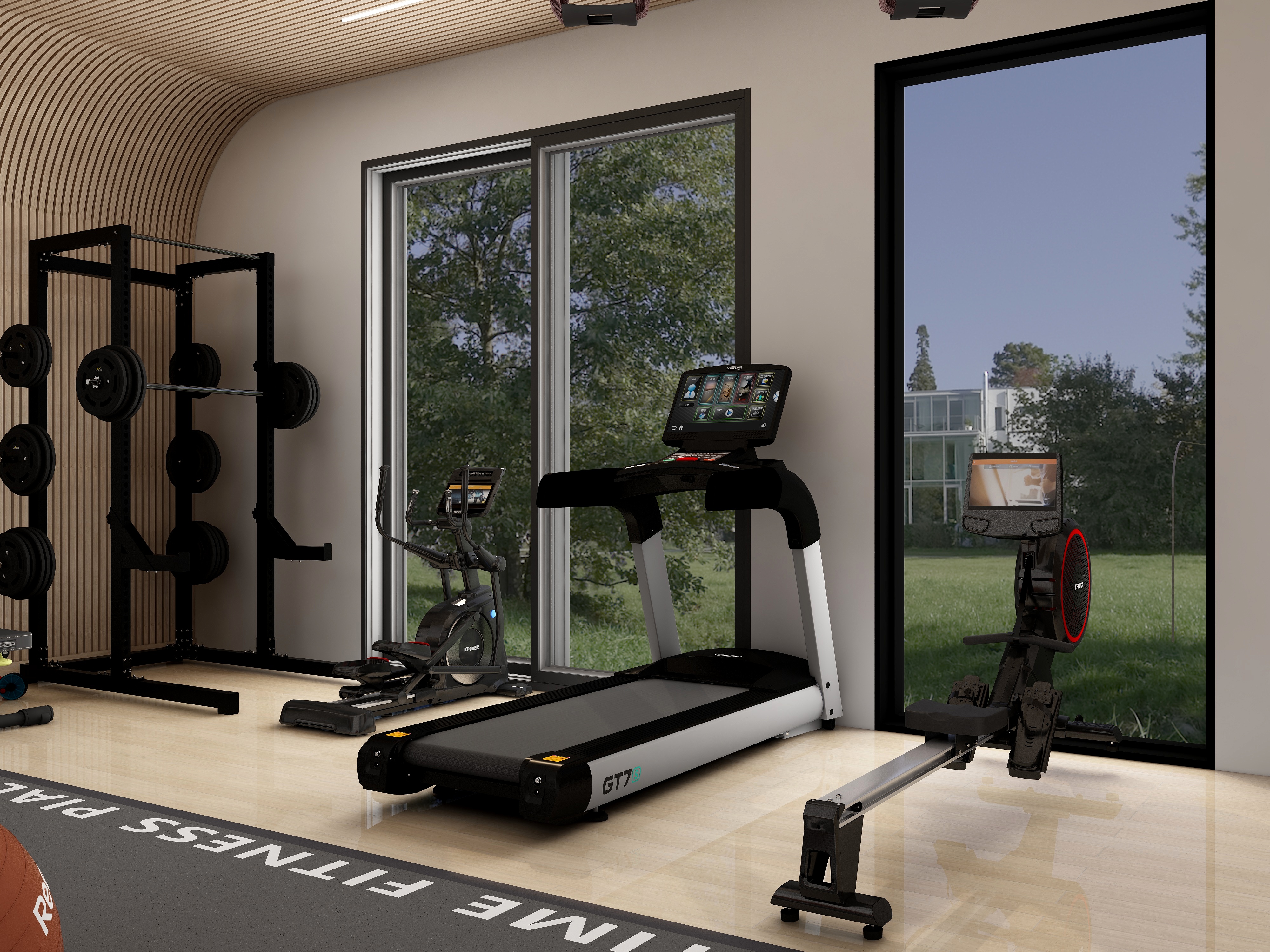 Small Home Gym Design (SAUDI ARABIA)-7