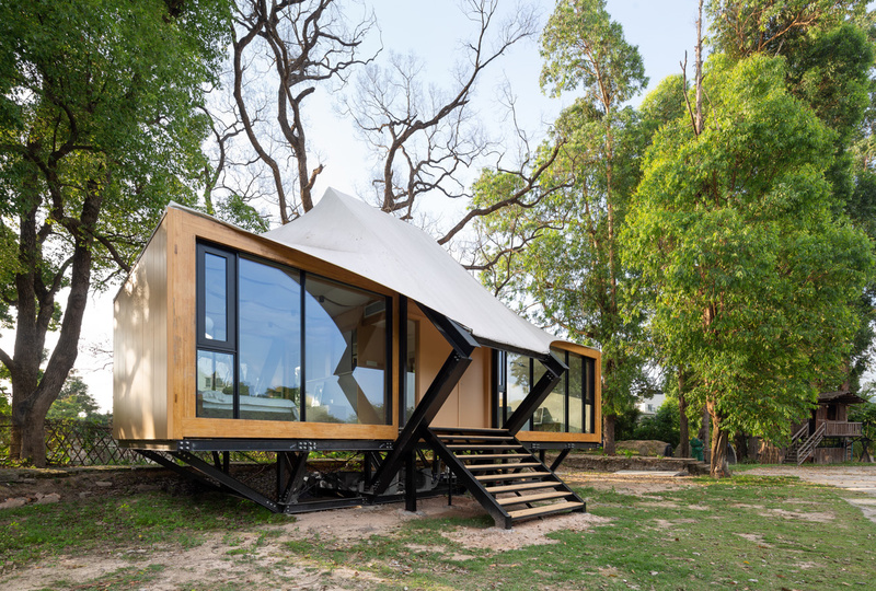 沉浸自然的全榫卯预制装配建筑-46