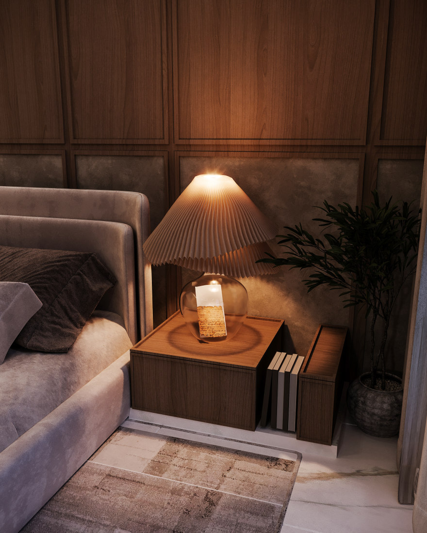 Oak Whisper – Modern Minimalist Bedroom-12