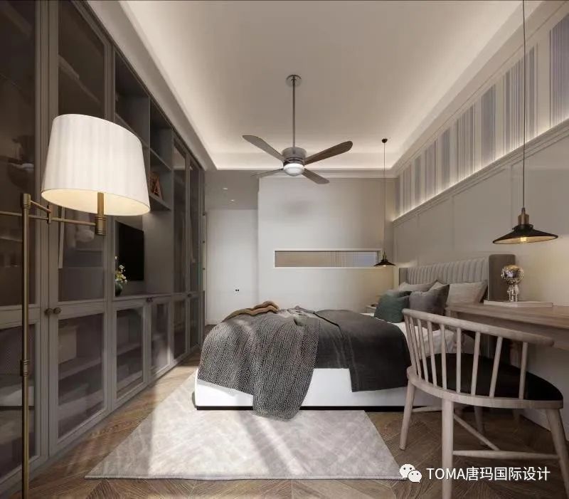 水晶湖郡 | 唐玛国际打造轻奢美式空间,生活如画,品味高雅-19