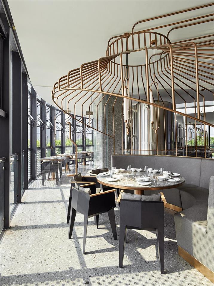 摩登江南精酿音乐餐厅丨中国杭州丨杭州无形有行室内设计有限公司-11