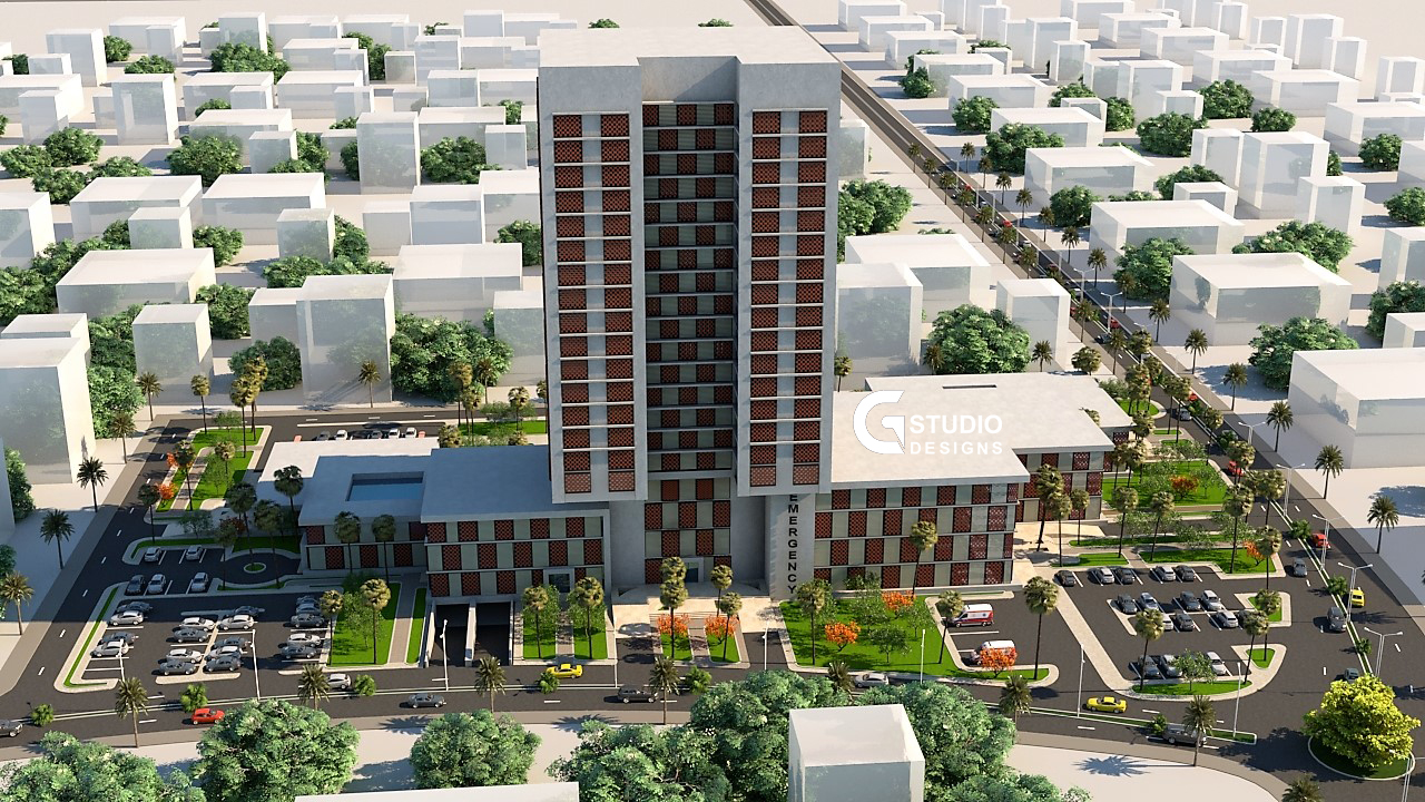 综合医院丨埃及丨PSG Studio Designs-7