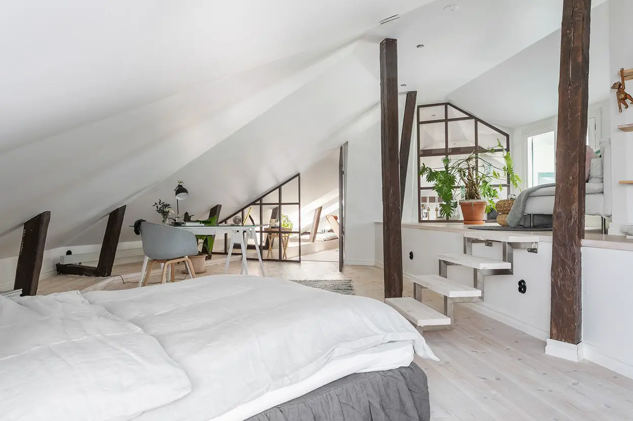 都市中心古建 loft，1850 年老屋焕新颜-14