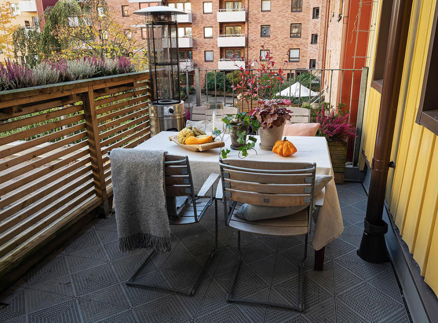 瑞典 76 平米公寓的温暖秋日内饰设计-15