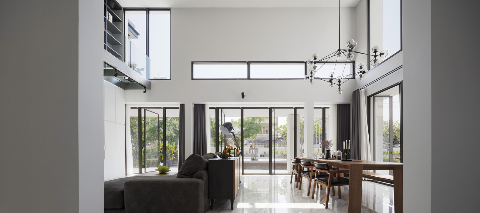 曼谷 500 平米现代家居改造,传统与时尚的完美融合-26