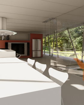 RENDER 01: Verde Pavilion: A Biophilic Sanctuary