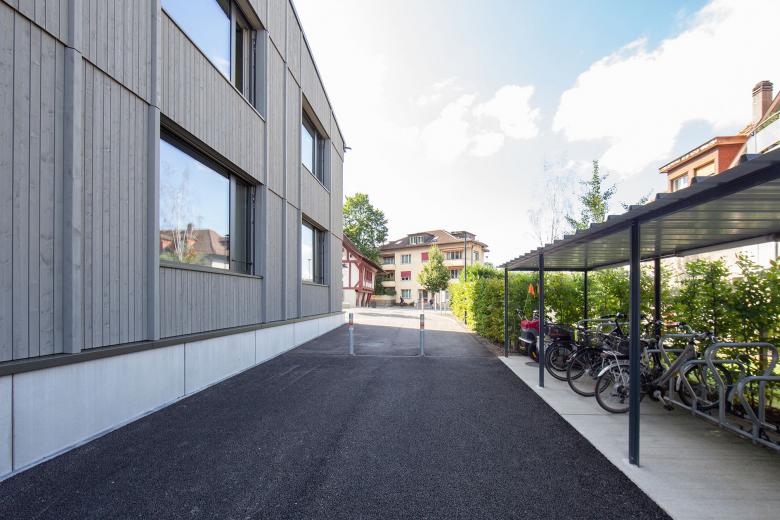 Weber + Brönnimann Landschaftsarchitekten AG丨Wabern Dorf- und Schulraumerweiterung丨瑞士-12