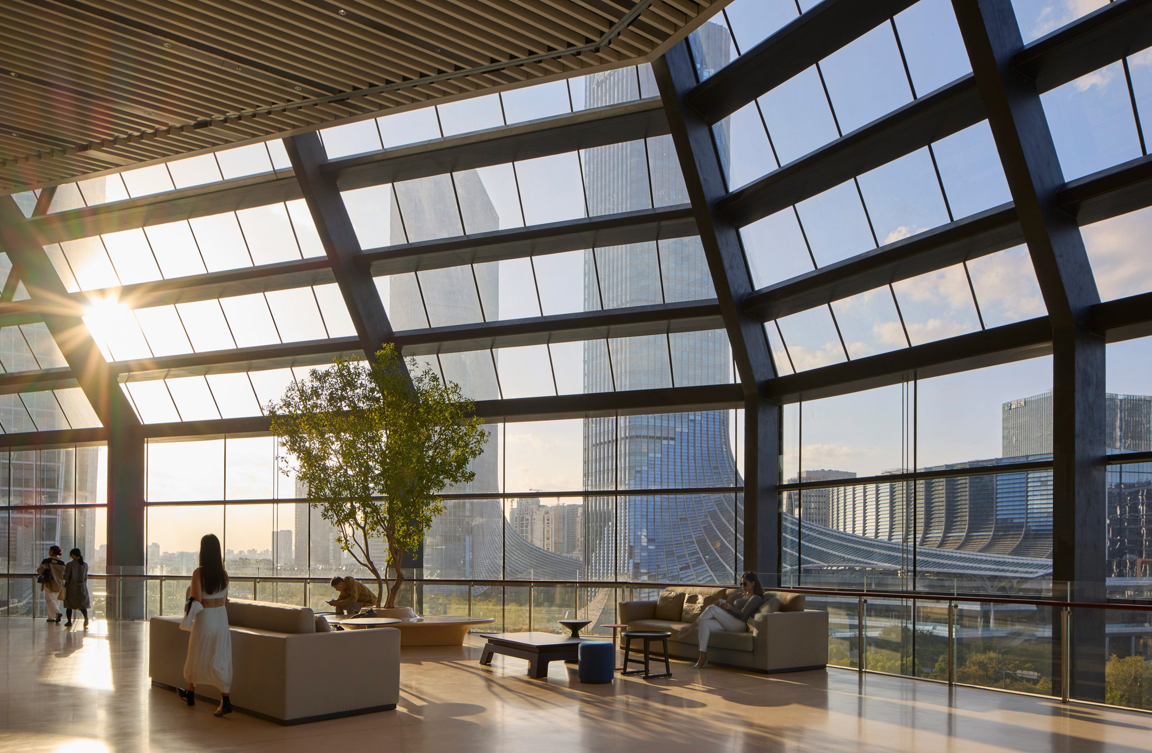 上海西岸国际会展中心丨中国上海丨SOM建筑设计事务所-26