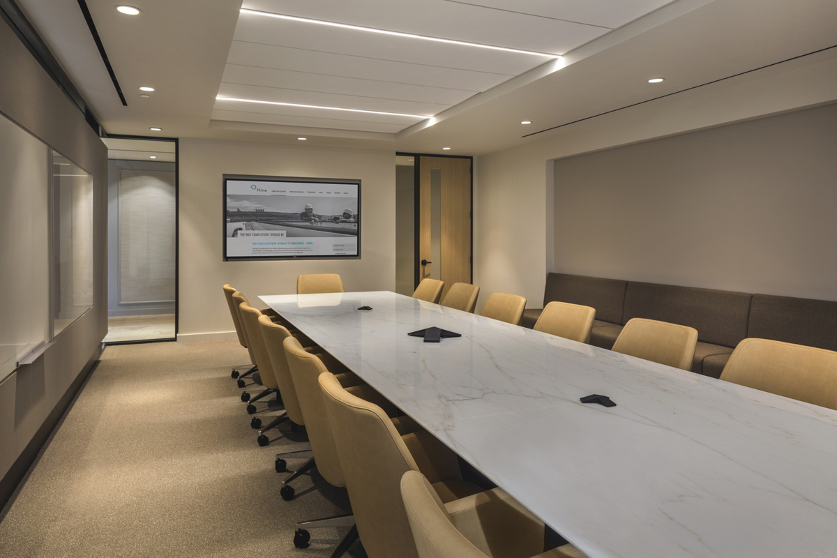 九能源服务公司休斯顿办公室 - 现代明亮空间-10