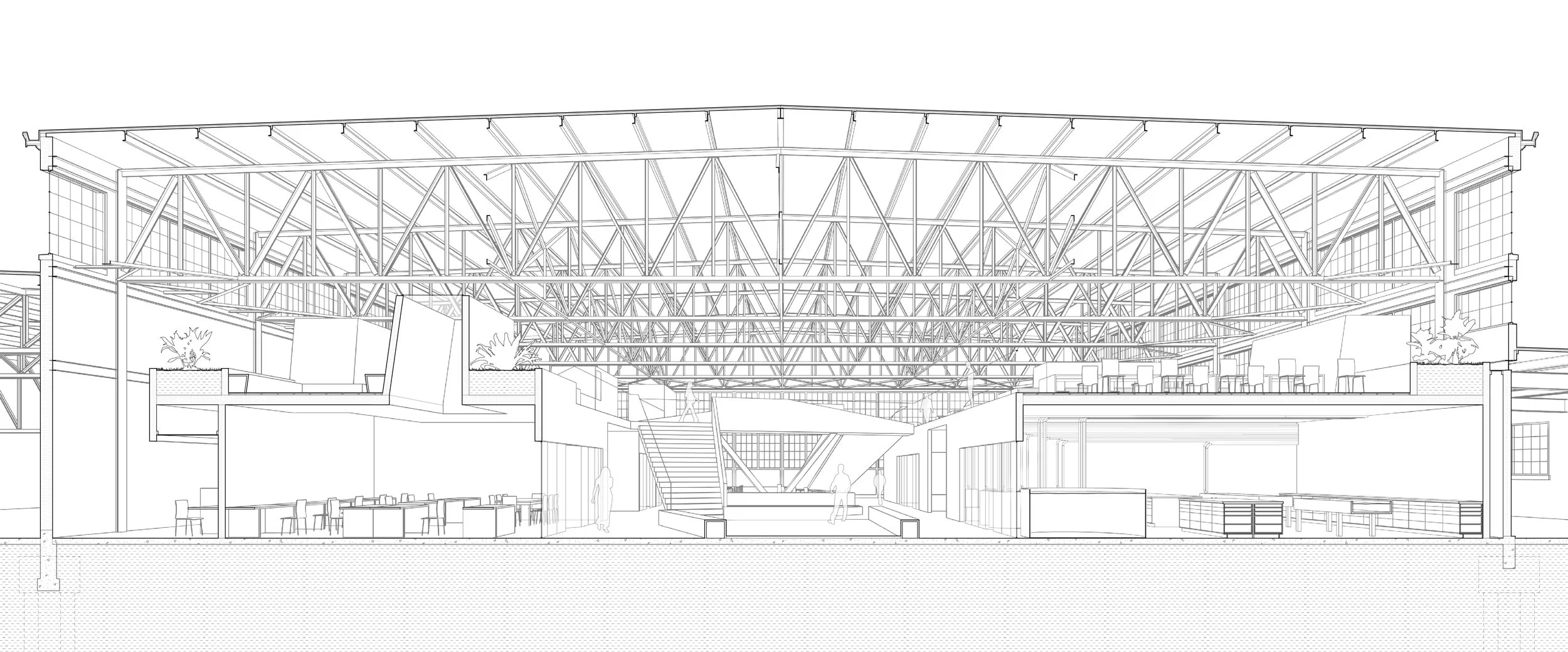 Floyd Bennett Field的3号和4号机库改造丨美国纽约丨LTL Architects-3