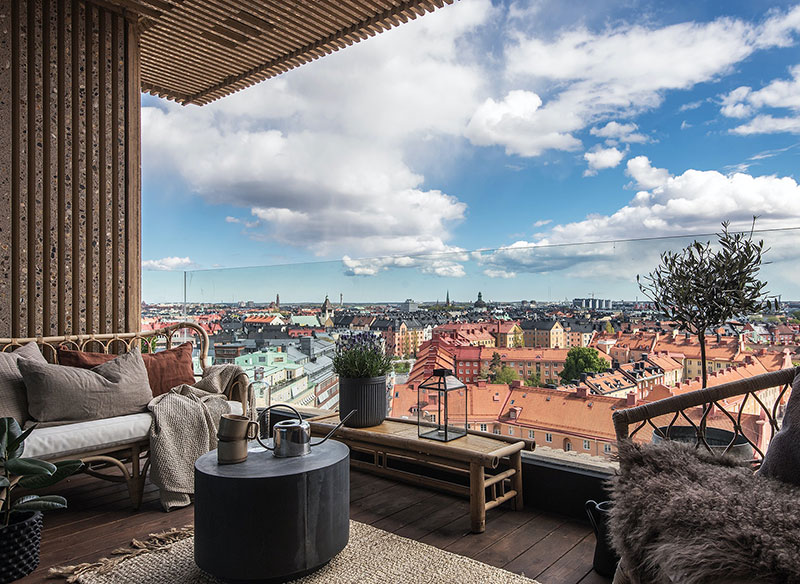 斯德哥尔摩顶层公寓，全景视野尽享瑞典首都风貌-27