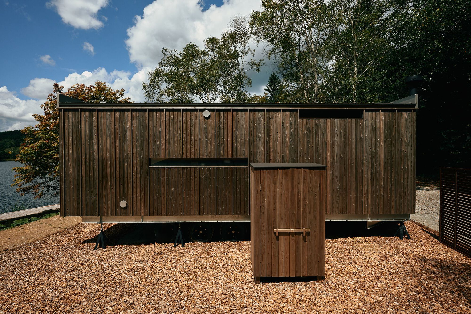 地球舟洞穴移动小屋丨日本丨PAN Projects-54