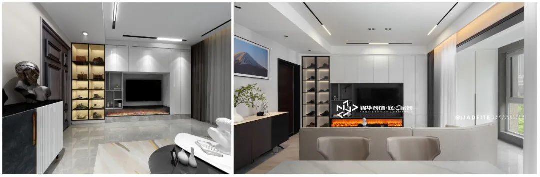 宝能城138m²现代风空间设计丨JINHUA DESIGN-22