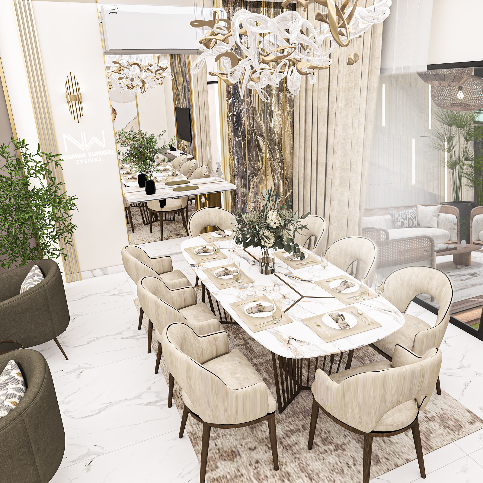 Villa Reception Location:Bahrain-8