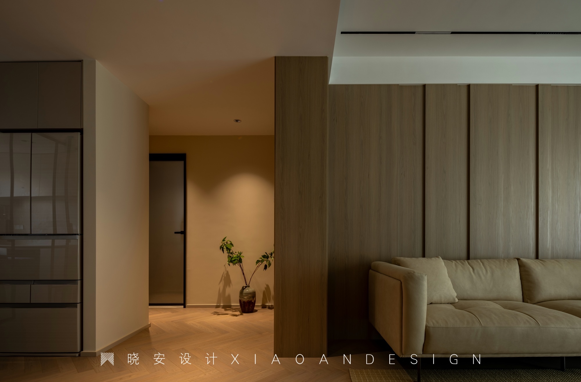 木元素+奶油质感的家丨晓安设计-35