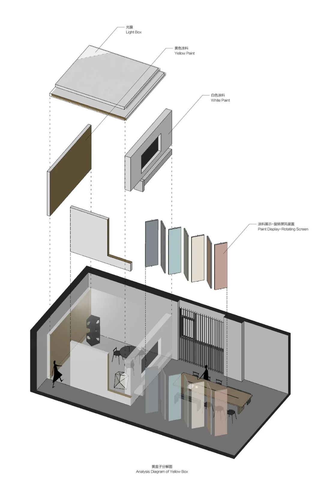 无用之间专质化工涂料展厅丨中国汕头丨质感建筑设计-49